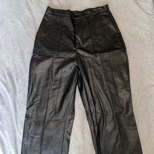 Princess Polly Faux Leather Pants
